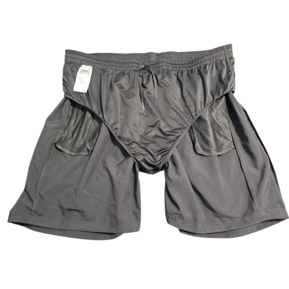 Adidas Aeroready Running Shorts Mens 2XL Liner Gray Lightweight Fitness Athletic - Picture 6 of 10